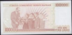7.Emisyon 3.Tertip 100000 Lira I76 517666 Çil