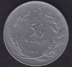 1971 Yılı 50 Kuruş