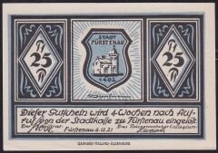 Almanya 25 Pfennig Notgeld 1921 Çil