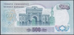 6.Emisyon 2.Tertip 500 Lira L87 229591 Çilaltı Çil