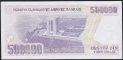 7.Emisyon 4.Tertip 500000 Lira J06 450452 Çil