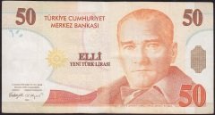 8.Emisyon 50 YTL G84 947646 Çok Temiz