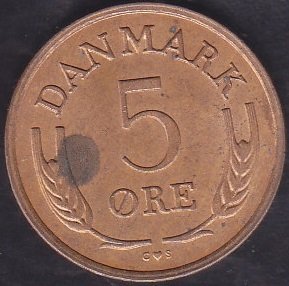 Danimarka 5 Öre 1971