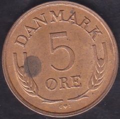 Danimarka 5 Öre 1971
