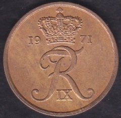 Danimarka 5 Öre 1971