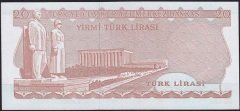 6.Emisyon 4.Tertip 20 Lira I26 836118 Çilaltı Çil