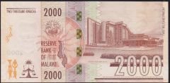Malawi 2000 Kwacha 2021 Çil