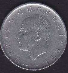 1962 Yılı 1 Lira Düz