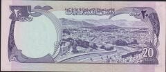 Afganistan 20 Afgani 1356 ( 1977 ) Çil Pick 48c