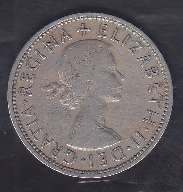 İNGİLTERE 2 ŞİLİNG 1957