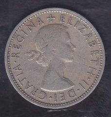 İNGİLTERE 2 ŞİLİNG 1957