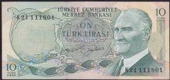 6.EMİSYON 2.TERTİP 10 LİRA K21 111801 ÇİLALTI