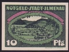 Almanya 10 Pfennig Notgeld 1921 Çil