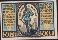 Almanya 50 Pfennig Notgeld 1921 Çil