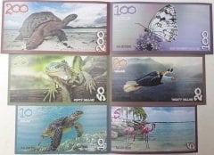 ALDABRA İSLAND FANTAZİ PARA SETİ 6 ÇEŞİT