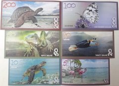 ALDABRA İSLAND FANTAZİ PARA SETİ 6 ÇEŞİT