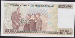 7.EMİSYON 2.TERTİP 100000 LİRA E10 345481 ÇİLALTI
