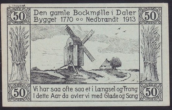 ALMANYA 50 PFENNİNG NOTGELD 1920 ÇİL
