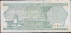 6.Emisyon 2.Tertip 10 Lira J75 106762 Çok Temiz+