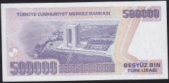 7.Emisyon 4.Tertip 500000 Lira I74 234092 Çil