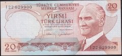 6.Emisyon 4.Tertip 20 Lira I22 029900 Ççt+