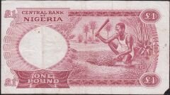 Nijerya 1 Pound 1967 Haliyle Pick 8
