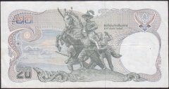 Tayland 20 Baht 1981 Çok Temiz Pick 88
