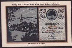 ALMANYA 50 PFENNİNG NOTGELD 1921 ÇİL
