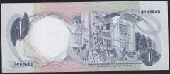 Filipinler 1 Piso 1969 Çok Çok Temiz+ Pick 142
