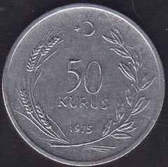 1975 Yılı 50 Kuruş