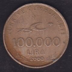 2000 Yılı 100.000 Lira
