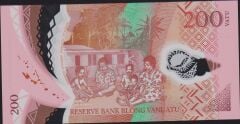 Vanuatu 200 Vatu 2020 Çil Pick 12