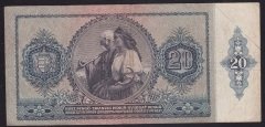 MACARİSTAN 20 PENGO 1941 ÇOK TEMİZ