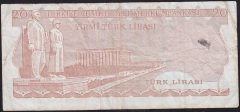 6.Emisyon 4.Tertip 20 Lira I16 602336 Çok Temiz+
