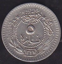 1327 / 4 REŞAT 5 PARA