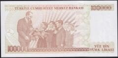 7.Emisyon 3.Tertip 100000 Lira I34 582613 Çil