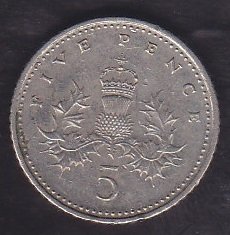 İNGİLTERE 5 PENCE 2003