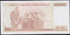7.Emisyon 3.Tertip 100000 Lira I31 129299 Çil