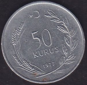 1977 Yılı 50 Kuruş