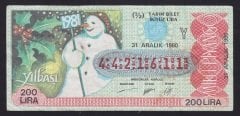 1980 31 ARALIK YARIM BİLET