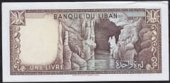Lübnan 1 Livre 1980 Çilaltı Çil Pick 61c