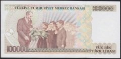 7.EMİSYON 2.TERTİP 100000 LİRA E47 069234 ÇİLALTI