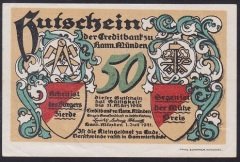 ALMANYA 50 PFENNİNG NOTGELD 1921 ÇİLALTI