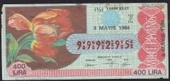 1984 9 Mayıs Yarım Bilet - Z Serisi