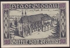 Almanya 10 Pfennig Notgeld 1920 Çil