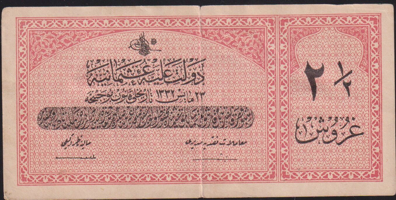 Reşat 2.5 Kuruş 23 Mayıs 1332 M 721,169 Temiz