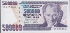 7.Emisyon 4.Tertip 500000 Lira I30 254446 Çilaltı Çil