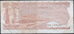 6.Emisyon 4.Tertip 20 Lira I06 977250 Çok Temiz+