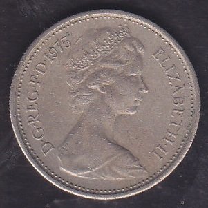 İNGİLTERE 5 PENCE 1975