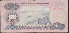 6.EMİSYON 2.TERTİP 1000 LİRA D83 537354 TEMİZ eski kağıt para satan yerler